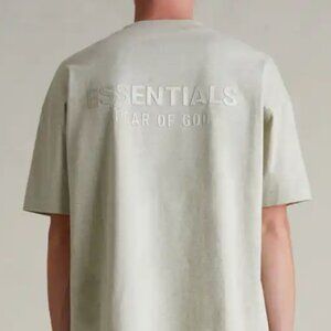 Fear of God ESSENTIALS Heather Stone Classic T-Shirt, XS, NWT